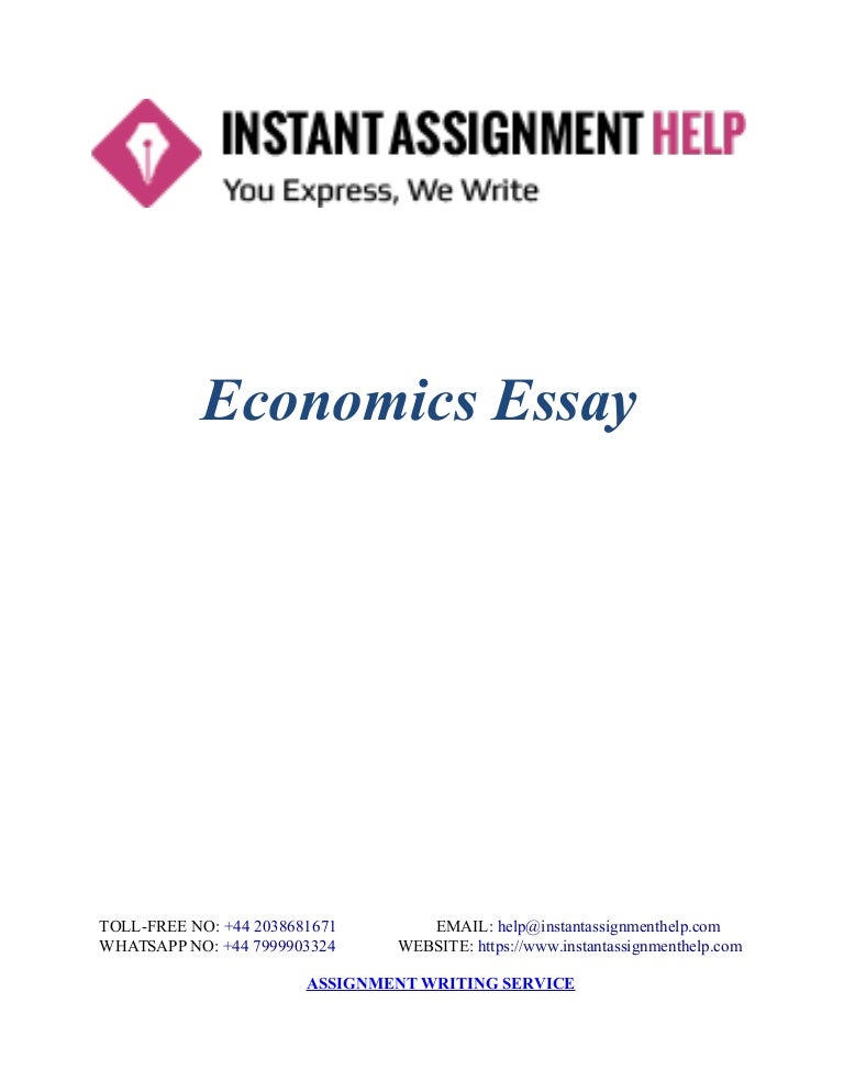 Economics assignments essays