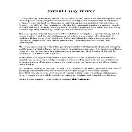 Instant Essay Writer. University of South Dakota
