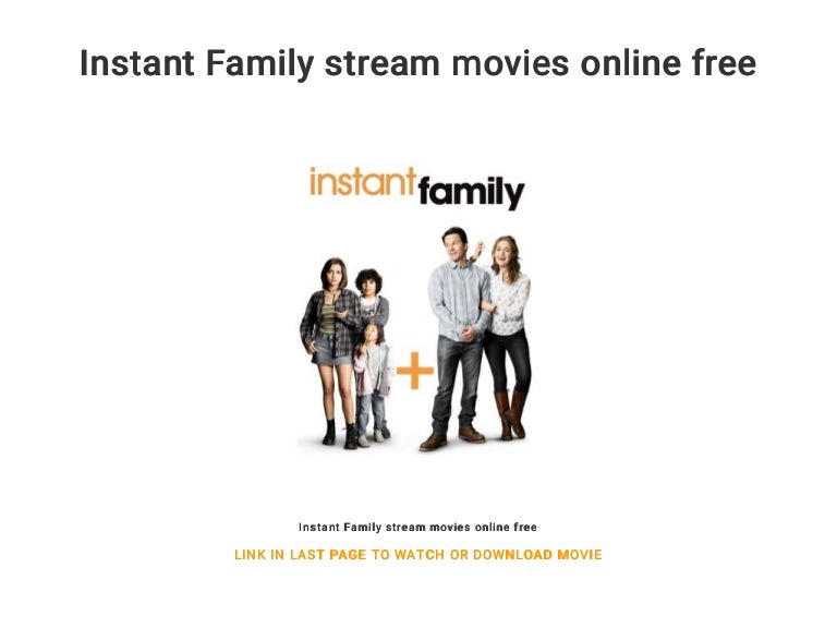 Instant Family stream movies online free