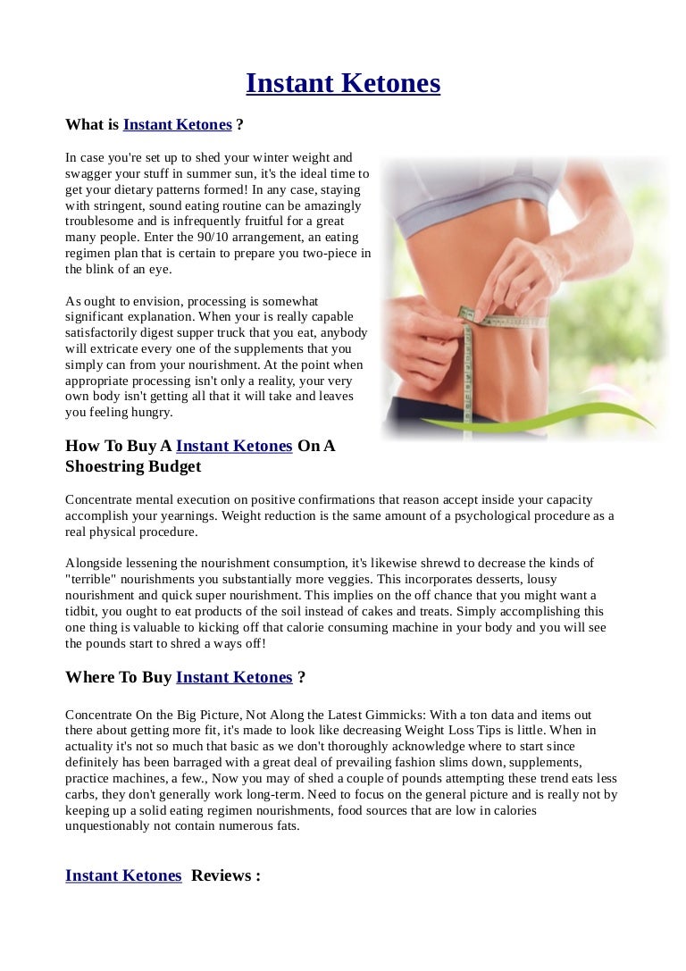 Instant Ketones Signs You Made A Great Impact On Instant Ketones