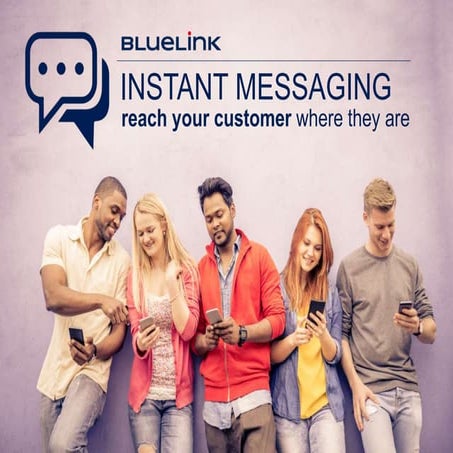 Instant messaging service for brands