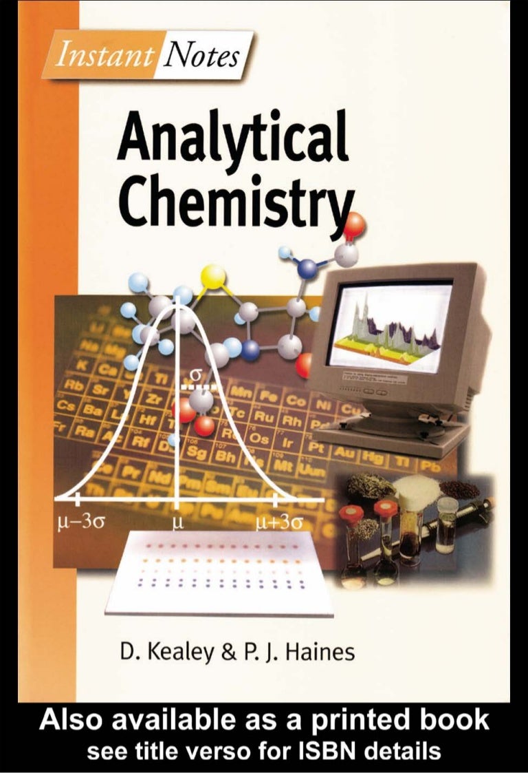 Instant Notes Analytical Chemistry