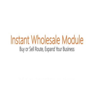 Instant wholesale for VoIP Carrier 