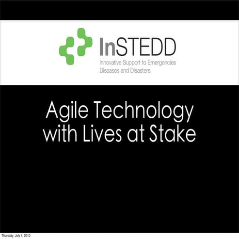 InSTEDD Google Techtalk 2010