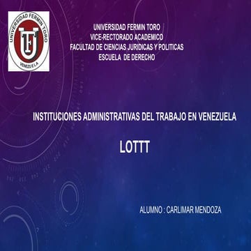 Instituciones administrativas del trabajo