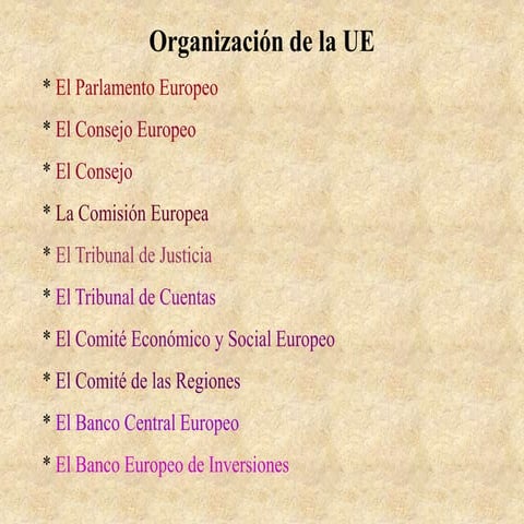 instituciones de la Union europea eu.ppt