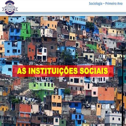 Principais instituições Sociais | PPTX