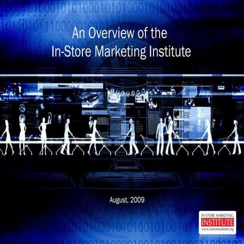 Institute Overview - August '09 | PPT