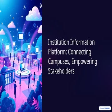 Institution-Information-Platform-Connecting-Campuses-Empowering ...