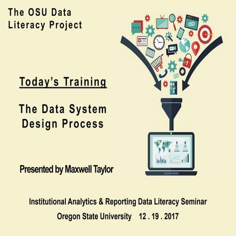 Training Seminar - The Data Design Process | PPTX