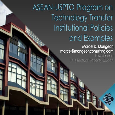 Institutional IP Policy