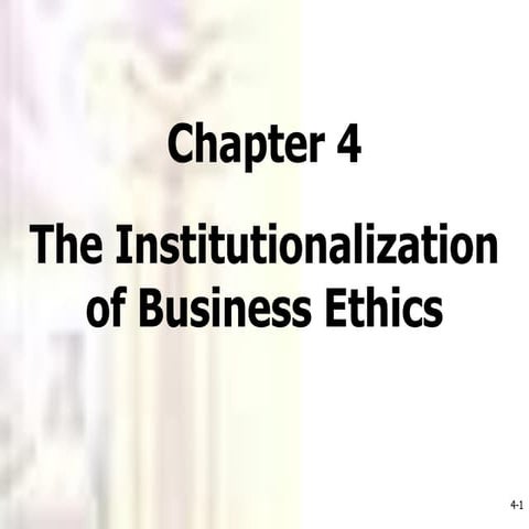 Institutionalism of Business ethics.ppt