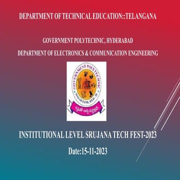 institutional level srujana tech fest format.ppt