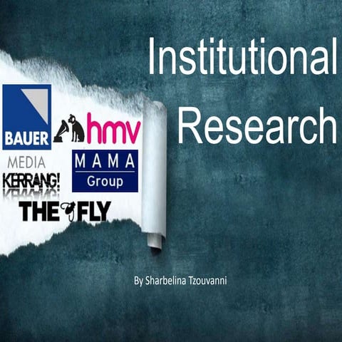 Institutional Research