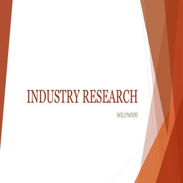 Industry Research