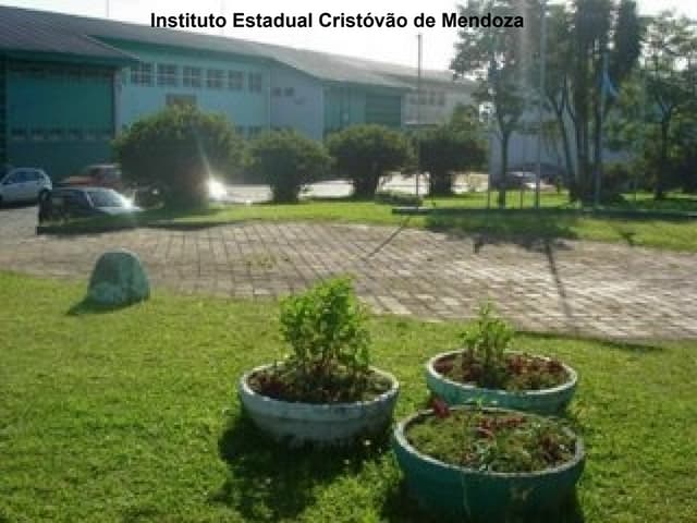 Instituto Estadual CristóVãO De Mendoza | PPT