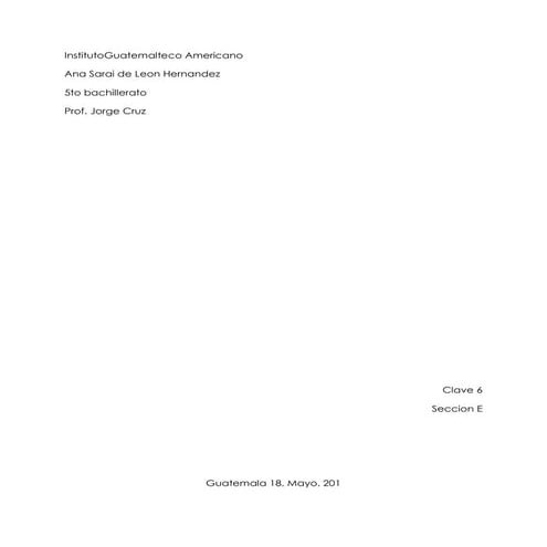 Instituto guatemalteco americano