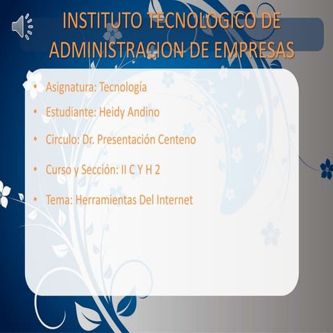 Herramientas del Internet