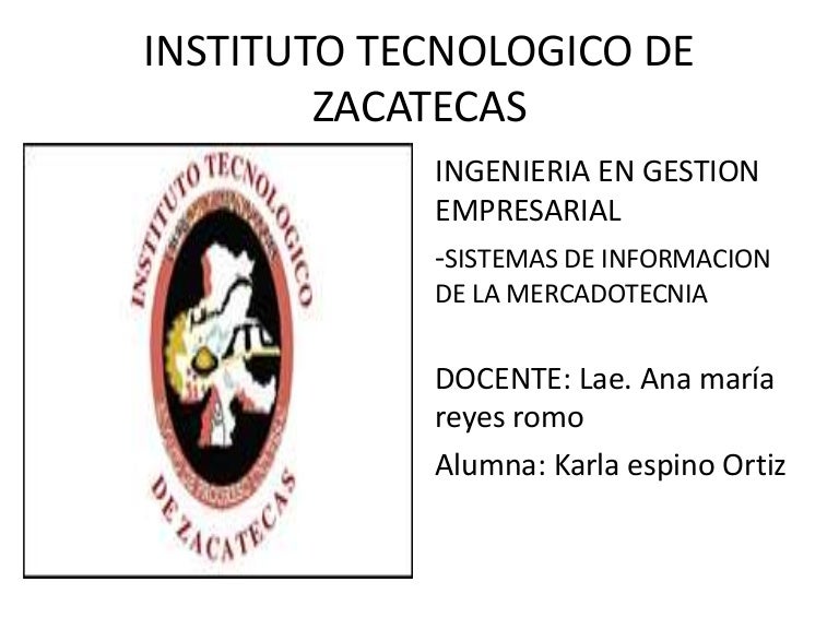 Instituto tecnologico de zacatecas