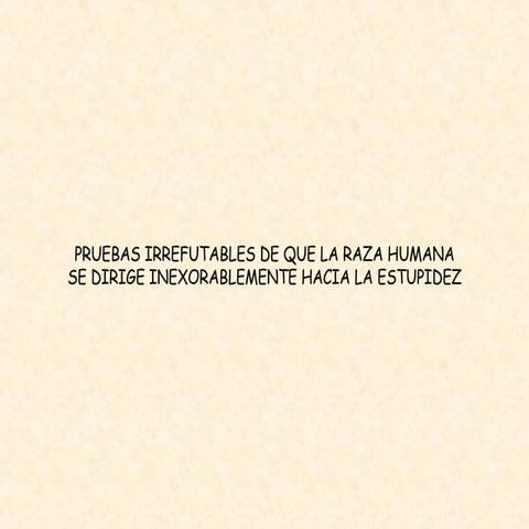 Instrucciones curiosas