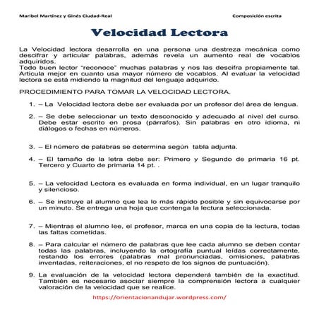 Instrucciones velocidad-lectora-y-evaluacion