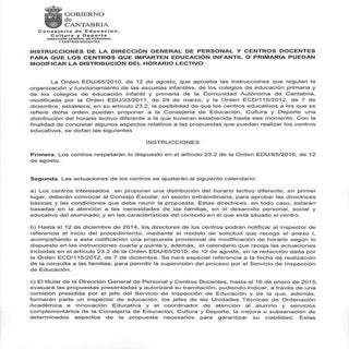 Instrucciones modificación jornada ...