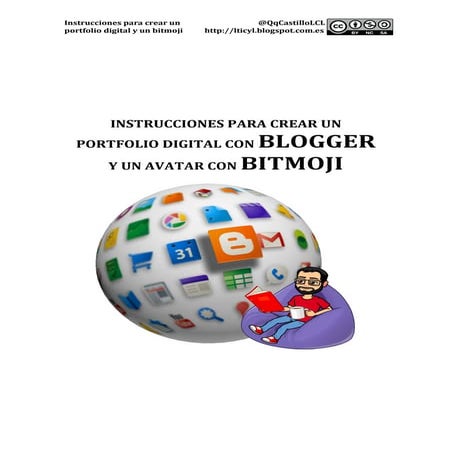 Instrucciones para crear un blog y un avatar por medio de bitmoji | PDF
