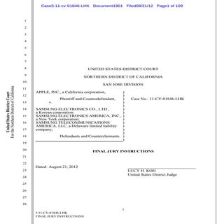 Instrucciones para el jurado