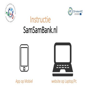 Instructie gebruik SamSamBank.nl 