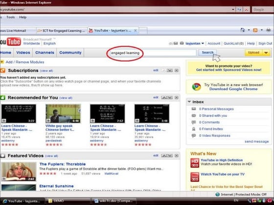 Youtube Instructions updated | PPT