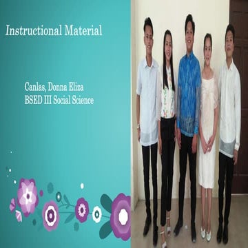 Instructional materials (1)