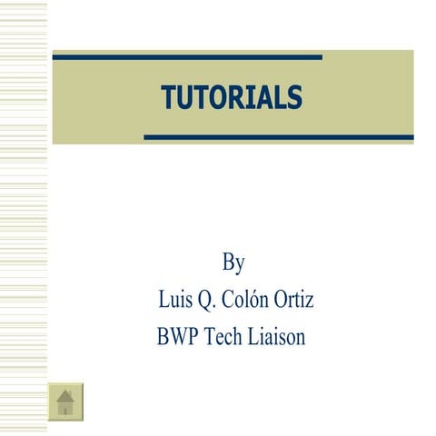 Instructional Modules