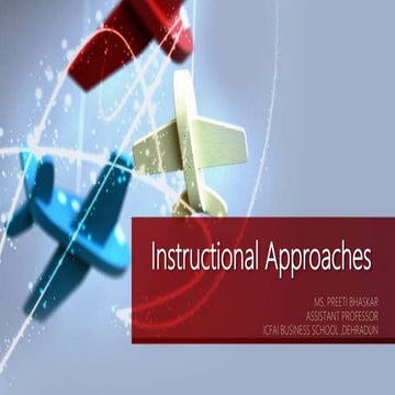 Instructional approaches