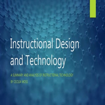 Instructional design