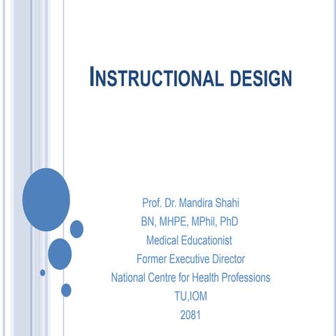 instructional design.pptx falls under design