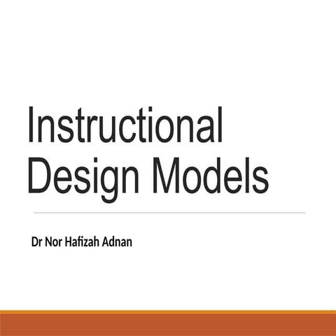 Instructional Design Models university.pptx