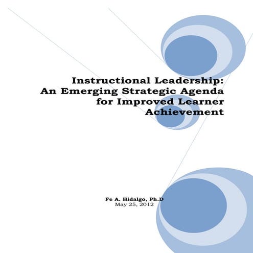 Instructional leadership 05.26.12