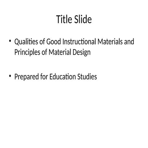 Qualities and Principles for Designing Effective Instructional ...