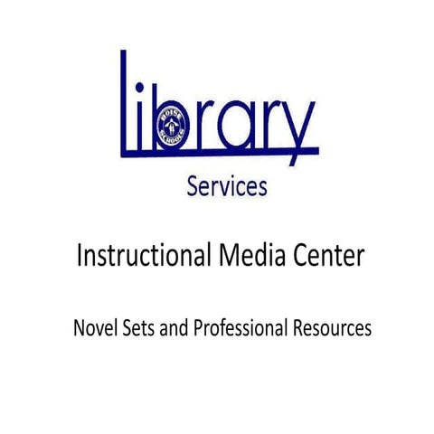 Using the Instructional Media Center