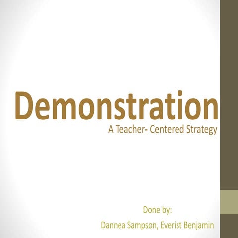 DeInstructional media group 4 demonstration