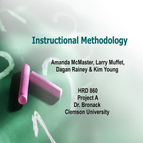 Instructional Methodology Hrd