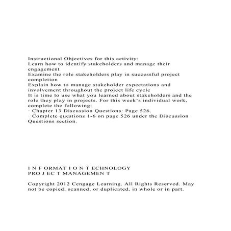 Instructional Objectives for this activity Learn how .docx