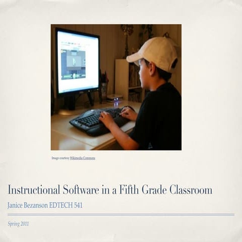 Instructional software 541