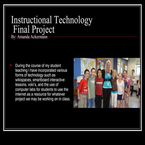 Instructional technology