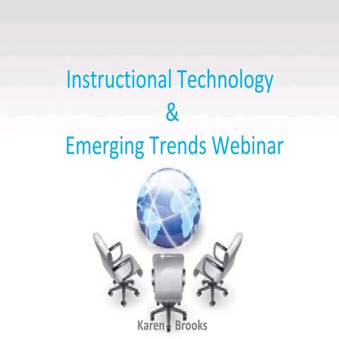 Instructional technology & emerging trends