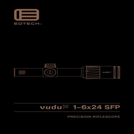 Instruction Manual | EOTech Vudu X 1-6x24 | Optics Trade