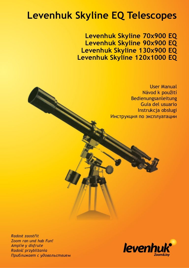 Instruction manual Levenhuk Skyline EQ Telescopes Optics Trade