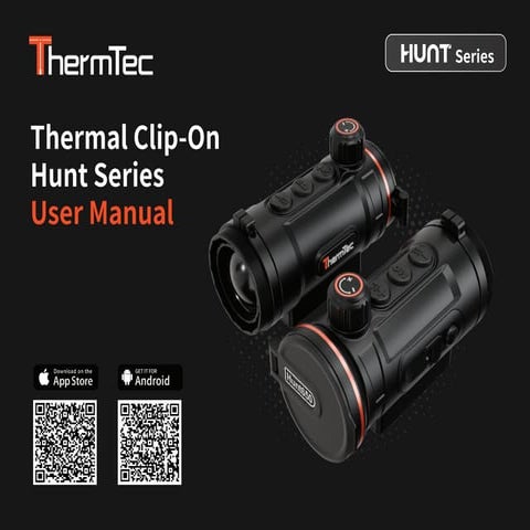 Instruction Manual | ThermTec Hunt Thermal Clip-On Series | Optics Trade