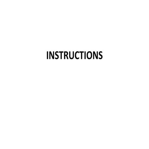 Instructions | PPT