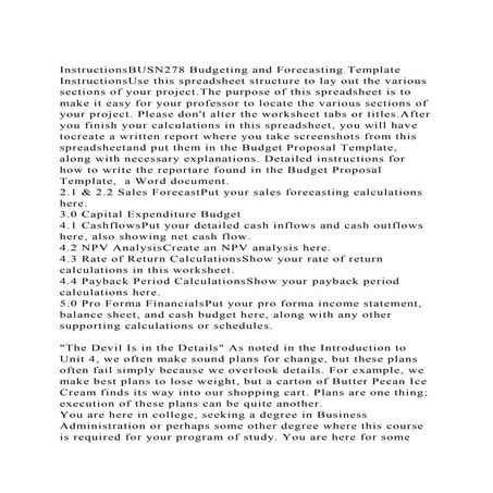 InstructionsBUSN278 Budgeting and Forecasting Template Instruction.docx
